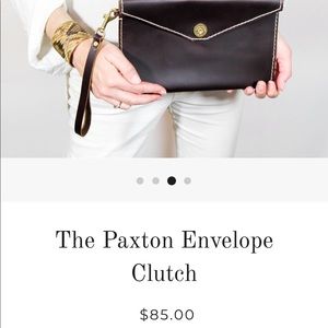 South Life Supply Paxton Indigo Clutch navy blue